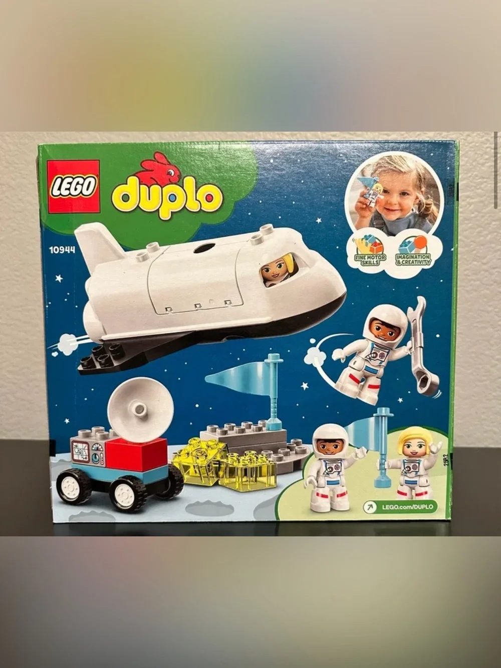 Lego Duplo Space Shuttle Mission 10944 Playset Incomplete